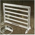 Acrylic Earring Organizer - Holds 120 Pairs (Clear)