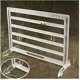 Acrylic Earring Organizer - Holds 120 Pairs (Clear)