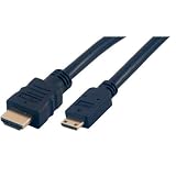 CABLING� Mini C HDMI Cable pour Canon HD Camcorders HTC-100, HF10, HF-10, HF-100, HF100, HG10, HG-10, HG20, HG-20, HG21, HG-21 HG30, HG-30, EOS-5D Mark II, EOS-50D, EOS-500D, Ixus 100 is, 110 is, 990 is, Powershot SX1 is, SX200 ispar CABLING�