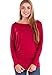 Ladies Dolman Style Stretchy Hem Long Sleeve Top, Multiple Colors S-3X