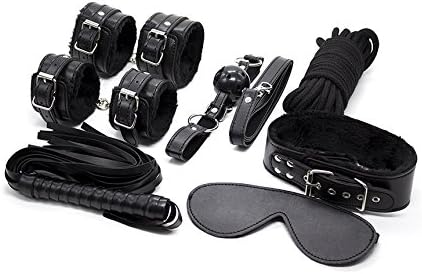iBaikal 7pcs Pu Leather Bondage Restraints Set (3)