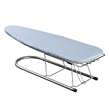 Household Essentials Cover and Pad for Table Top Ironing Boards, Blue Silicone Coated