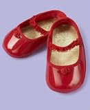 First Impressions Baby Girl Red Patent Mary Janes