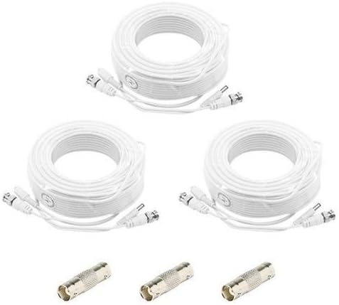High Quality 300ft White Premium Surveillace Thick Extension Cables for Samsung Systems SDS-P5122, SDS-P5082, SDS-P4080, SDS-P3042