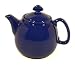 Chantal Ceramic 3-Cup Small Tea Pot, Glossy Indigo Blue