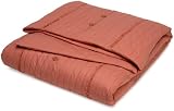 Park B. Smith Peasant King Duvet, Terracotta