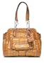 Guess Thayer Satchel, Handbag Purse, Cognac