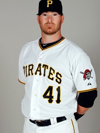 Pittsburgh Pirates Photo Day, BRADENTON, FL - FEBRUARY 20: Ryan Doumit Photographic Poster Print by J. Meric, 9x12