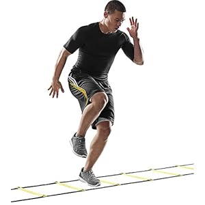 SKLZ Quick Flat Rung Agility Ladder with Free SKLZ Carry Bag