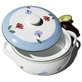 Caleca Petali Covered Casserole Dish