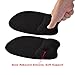 eBoot Mouse Pad with Gel Wrist Rest Pad Anti-Skid Pad, 9 Inches by 7.5 Inches, Black