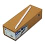 GBC(R) CombBind 19-Ring Plastic Binding Combs, 3/8in., 55-Sheet Capacity, White, Box Of 100