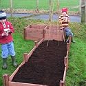 FSC Wooden Economy Raised Bed - Single Layer