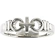 14K White Gold "Joined by Christ" Woman's Ring