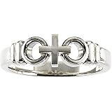 14K White Gold "Joined by Christ" Woman's Ring
