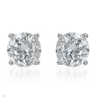 CHATEAU DARGENT Majestic Stud Earrings With 3.30ctw Genuine Crystals Crafted in 925 Sterling silver