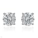 CHATEAU DARGENT Majestic Stud Earrings With 3.30ctw Genuine Crystals Crafted in 925 Sterling silver