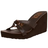 Cobian Women's Sandi Flip Flop,Chocolate,8 M