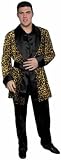 Adult Cheetah Smoking Jacket Costume Size: Small