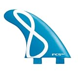 FCS FG 5 Fiberglass Single Fin - Blue