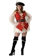 Sexy Plus Size Victorian Pirate Costume Deluxe Theatre Costumes 6 PC Set