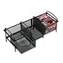 Rolodex Mesh Large Handheld Electronics Organizer (FG9C9300BLA)