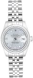 ROLEX｜ROLEX デイトジャスト 179174G グレー 10Pダイヤ [並行輸入品]