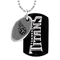 NFL Tennessee Titans 2 Piece Black & Steel Sport Tag - 26"