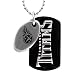 NFL Tennessee Titans 2 Piece Black & Steel Sport Tag - 26