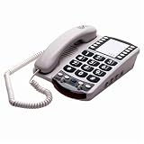 Ameriphone XL30 Phone with 30-dB Amplification and Large Keypad (White)