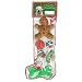 Kyjen Holiday Multi-Pack Dog Toy Stocking, Large, 6 Piece