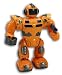 Roboter mit Licht, Bewegung und Sound 26 cm Farbe orange