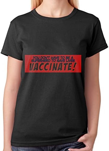 ICEACE Awesome Short Sleeve Pro-Vaccine Sticker - Vaccines - Pro-Vax T Shirts Black Size XX-Large