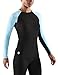 SKINS Women's A200 Thermal Long Sleeve Compression Top with Round Neck