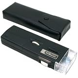 30x Illuminated Pocket Microscope Magnifier Opti Tool