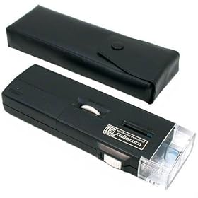 30x Illuminated Pocket Microscope Magnifier Opti Tool by Office Art