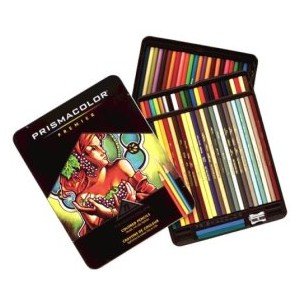 Sanford Prismacolor Premier Colored Pencil Set 72/Tin with New Colors