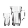 LEONARDO 022499 - Set 7tlg. Gl�serset und Krug Rock