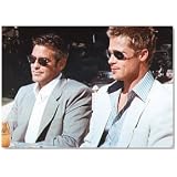 オーシャンズ11 スチール写真 B / ブラッド・ピット / ジョージ・クルーニー