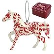 Painted Ponies Peppermint Twist Ornament in Tin