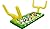 Football Field Goal Post Inflatable Buffet Snack Bar Cooler - Tailgate & Home Party Supplies