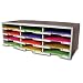 Storex 12-Compartment Literature Organizer, Grey (61601U01C)