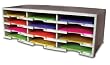 Storex 12-Compartment Literature Organizer, Grey (61601U01C)