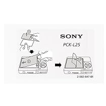 Sony PCK-L25 LCD Protector Sheet For 2.5" LCD Screens