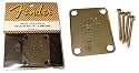 Fender F Neckplate Chrome