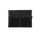 Toffee - TOFTE11MBABFR - Leather Envelope - Housse de protection pour MacBook Air 11" - Noir