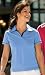 Sport-Tek Ladies PimaTek Sport Shirt with Contrast Piping L301