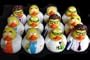 One Dozen (12) Rubber Duck Duckie Ducky MAD SCIENTIST Party Favors