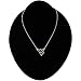 NCAA West Virginia Mountaineers Rhinestone Logo Necklace