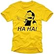 coole-fun-t-shirts Herren t-shirt HA HA ! NELSON - THE SIMPSONS